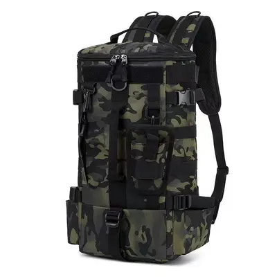 Cross-border Outdoor Men's Backpack Multi-functional Large Capacity Single Shoulder Hand-held Travel Bag Fishing Rod Lure Pack - 9