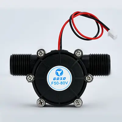 12V Regülatörlü DC Mikro Hidro Jeneratör Yüksek Güçlü Su Akışı Enerji Üretimi
