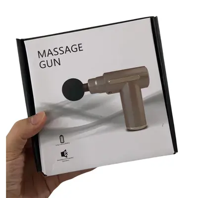 720 Handheld Massage Gun and Neck Massager with Storage Bag - 5