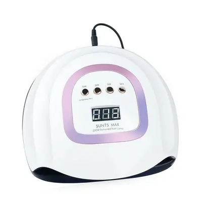 SUN T5 MAX Tırnak UV Lambası, Tırnak Salonları, Tırnak Uçları, UV Jel Oje, Giyilebilir Tırnak Kürleme Jeli, Hızlı Kuruyan Tırnak Kurutucu. - 8