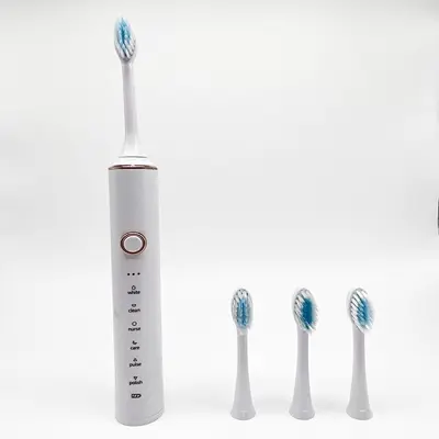 Sonic Smart Electric Toothbrush X-18, 6 Modes with Sterilization, Couple Set - 8