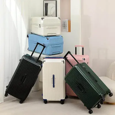 26 Inch Extra Large Drop-Resistant Student Suitcase with Combination Lock - 3