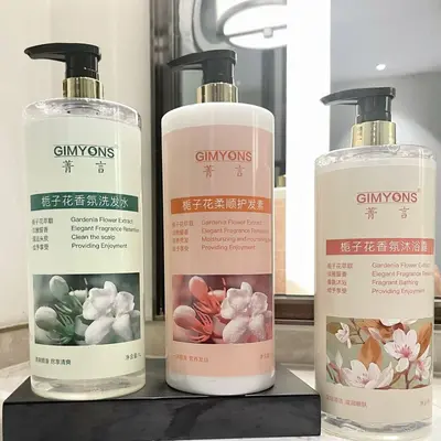 Rosenduft Shampoo, Haarspülung und Duschgel Set, 1 Liter