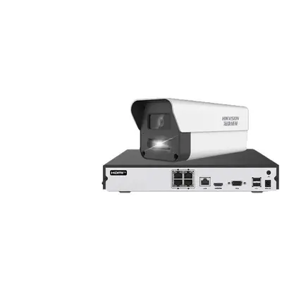 Hikvision-Sicherheitskamera-System 4MP, Vollfarbe, Mikrofon, Mobilüberwachung - 5