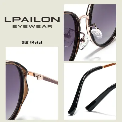 Oval Polarized Women's Sunglasses with UV Protection, Model 28119 - 5