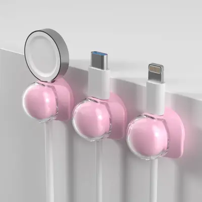 Multifunctional Hat Clip Cable Organizer for Charging and Data Cables - 7
