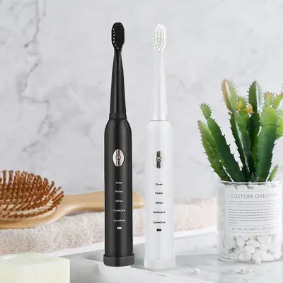 Smart Rechargeable Sonic Electric Toothbrush for Adults