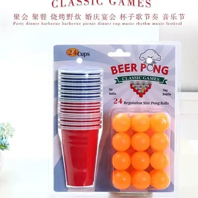 Beer Pong Cup Red Party Cup, Table Tennis Fun Beer Cup