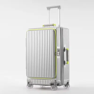Side-Opening Suitcase 20 Inch, Large Capacity, Jelly Wheels - 10