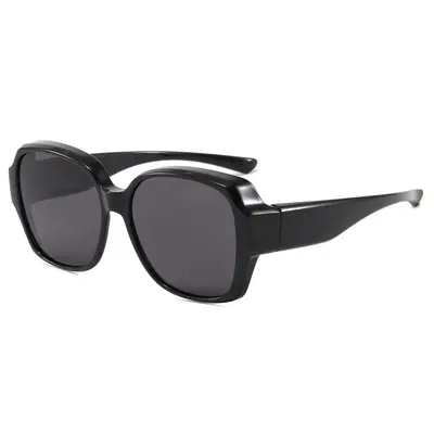 HD Polarized Clip-On Sunglasses for Myopia, Large Frame - 7