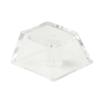 Orijinal yükseklik R4 beyaz siyah 9.7mm yüksek şeffaf PC malzemesi mekanik klavye kişiselleştirilmiş şeffaf yarı saydam klavye tuşları - 6