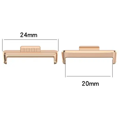 Metal Strap Connector for Huawei Fit 5, Compatible with Fit 3/4, Stainless Steel
