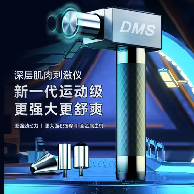 Ruichu DMS Dual-Use Deep Muscle Stimulator, Fascia and Muscle Relaxation Device, Fitness Massage Instrument Gun