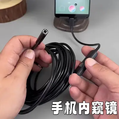 Smartphone-Endoskop-Kamera, wasserdicht, Rohre und Unterwasserprüfung - 1
