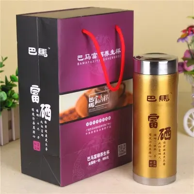 Yixing-Ton-Thermobecher, selenreich, im Geschenkset - 12