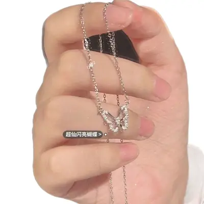 Five-Piece Moonstone Necklace Set with Choker and Collarbone Chain