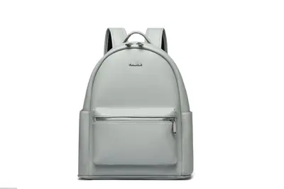 Women's PU Leather Backpack, Large Capacity School and Travel Bag - 12