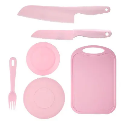 Kunststoff-Kindermesserset zum Schneiden von Obst und Gemüse