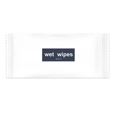 Individually Wrapped Wet Wipes, Non-Woven, for Travel and Hotels