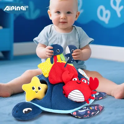 Montessori ocean toys pretend play 0-3 years
