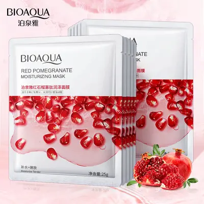 Boquanya Gurkenmaske Centella Asiatica Feuchtigkeitsmaske Feuchtigkeitsmaske Aloe Vera Gesichtsmaske Essenzmaske Hautpflege - 5
