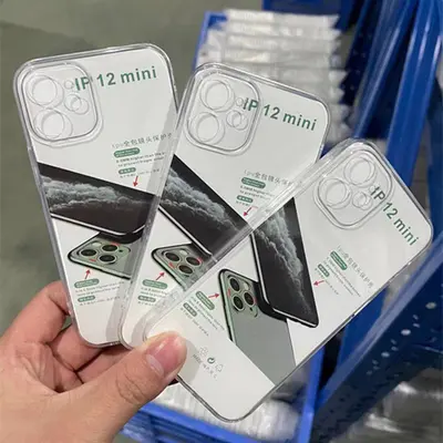 Apple 15 Pro Max/13 Pro Max transparente TPU Huelle XR kompatibel