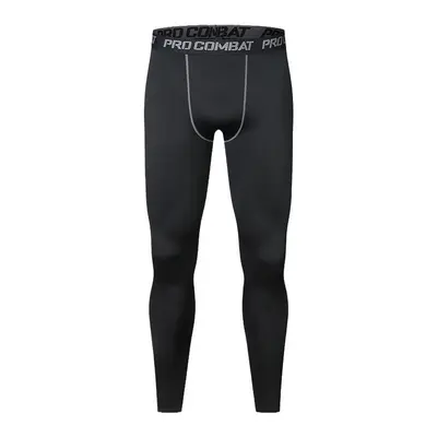 Men's Running Sports Pants, High Elastic Breathable Quick-Dry Training Tights - 5