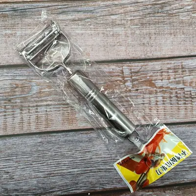 不锈钢削皮刀三件套 刮皮器土豆三合一水果刨丝器切菜多功能瓜刨 - 12