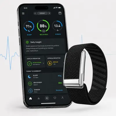 Nylon Replacement Band for WHOOP 5.0 MG ECG Smart Bracelet Official Style Strap WHOOP Watch Band Cross-Border