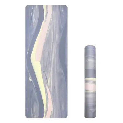 5 mm Doğal Kauçuk Yoga Matı Geniş 80 cm Kaymaz - 6