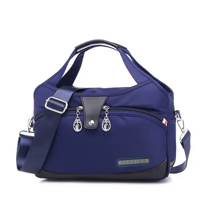 Großhandelshosenträgertaschen aus Stoff, Oxford-Stoffe-Taschen, tägliche Mutter-Handtaschen für Frauen, Stofftaschen, Nylon-Schultergurttaschen. - 10