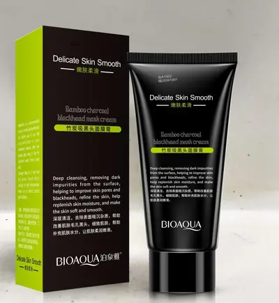 Blackhead Removal Face Mask Cream, Deep Pore Cleansing Nose Mask - 8