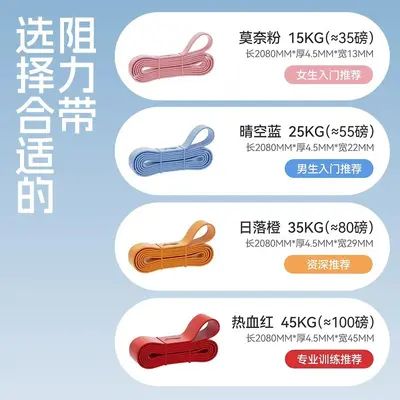 Li Ning Resistance Band, Strength Training, Pull-Up Assist Band - 5