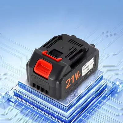 Electric Wrench Battery Impact Wrench Electric Hammer Impact Drill Compatible with Makita Angle Grinder Electric Saw Universal High-Capacity Lithium Battery
