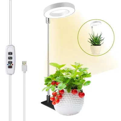 LED geri çekilebilir bitki lambası büyüme lambası melek halkası etli kırmızı ve mavi ışık tam spektrum çiçek zamanlama bitki dolgu ışığı