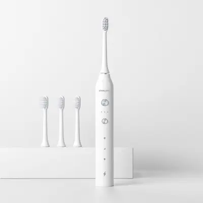 Elektrische Zahnbürste mit ultrasonischer Vibration, wasserdicht, aufladbar - 7