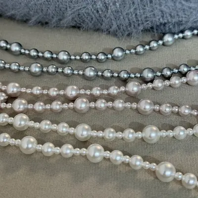 Perlenkette, Luxus-Design, Kette enthalten - 4