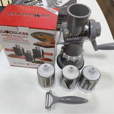 El çevirmeli sebze doğrayıcı, silindirli kesme, patates dilimleme - 7