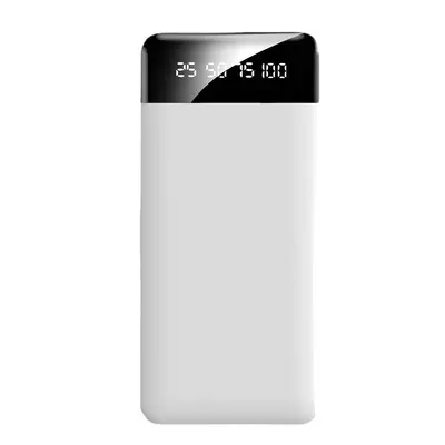 Cross-Border Wholesale Built-in Cable Power Bank 20000mAh Large Capacity Portable Mobile Power Supply Custom Logo Gift