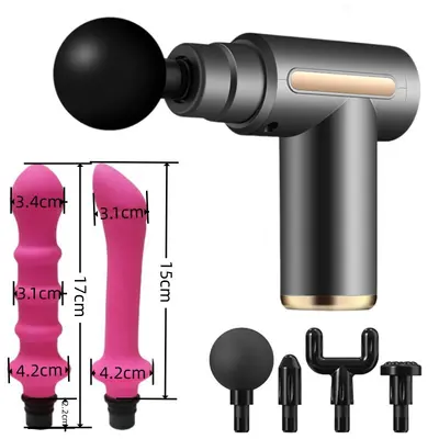 Replacement Massage Gun Head, Silicone Adapter - 4