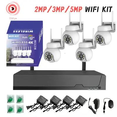 WiFi surveillance camera 4-channel, wireless, remote control - 11