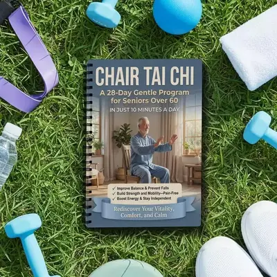 Tai Chi Notebook for Seniors, Seated Exercise Notebook - 12