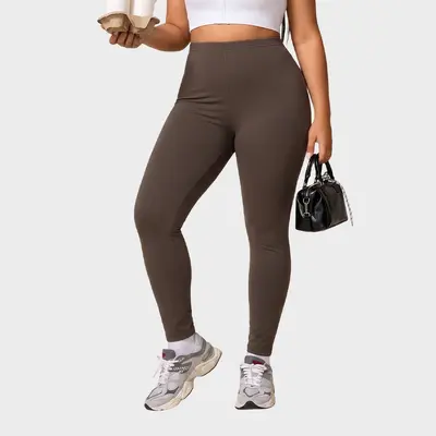 Damen-Yogaleggings, hochgeschnitten, Po-Lift, Große Größen
