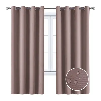 Full Blackout Balcony Curtain, Waterproof Outdoor, Heat Insulating, Grommet - 9