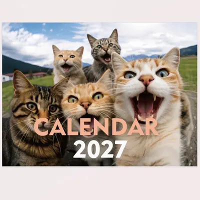 2027 Wall Calendar, Celebrity Lyrics Concert Theme - 11