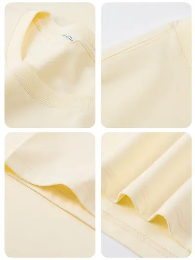 Loose Breathable Mint Cool-Feel T-Shirt with Slightly Dropped Shoulders
