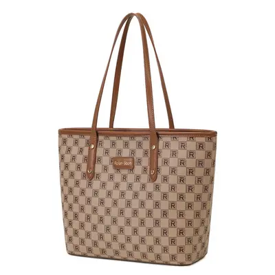 Large Capacity Checkerboard Tote Bag, 2-Piece Mother-and-Child Set - 6