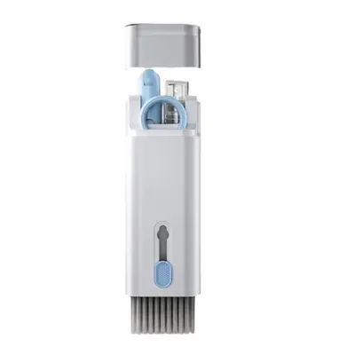 7-in-1 Multifunktional-Computertastatur-Reinigungsbürsten-Set Bluetooth-Ohrhörer-Reinigung Handy-Bildschirm-Staubentfernung Tasten-Abzieher