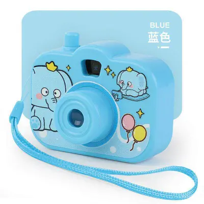 Kids Cartoon Projection Camera Toy with Animal Slides - 7