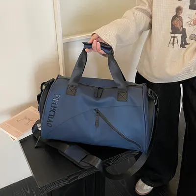 Sporttasche Herren Schwimmtasche mit Nassfach Große Kapazität Herren Handgepäck Reisetasche Damen Reisetasche